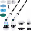 Electric Spin Scrubber for Cleaning, Adjustable Shower Brush with 7 Replaceable Heads image 0