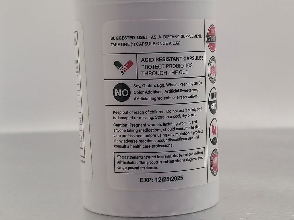 Branddarlie Probiotics Capsules for Women – 50 Billion CFUs with Cranberry & D-Mannose for Vaginal and Urinary Health – 60 Veggie Capsules image 2