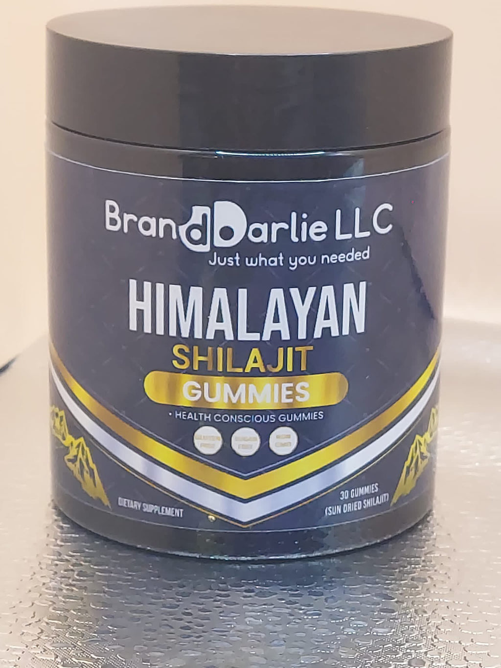Branddarlie Pure Himalayan Shilajit Gummies with 85+ Trace Minerals & Fulvic Acid – 60 Vegan Gummies image 0