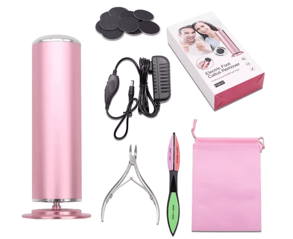 Electric Foot File Callus Remover | Adjustable Speed & 60 Sandpaper Discs image 0